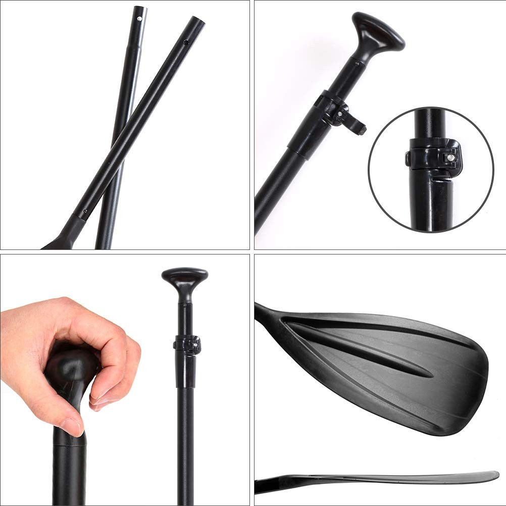 Karltion SUP Paddle – Adjustable 3 Pieces Stand-Up Board Paddles black