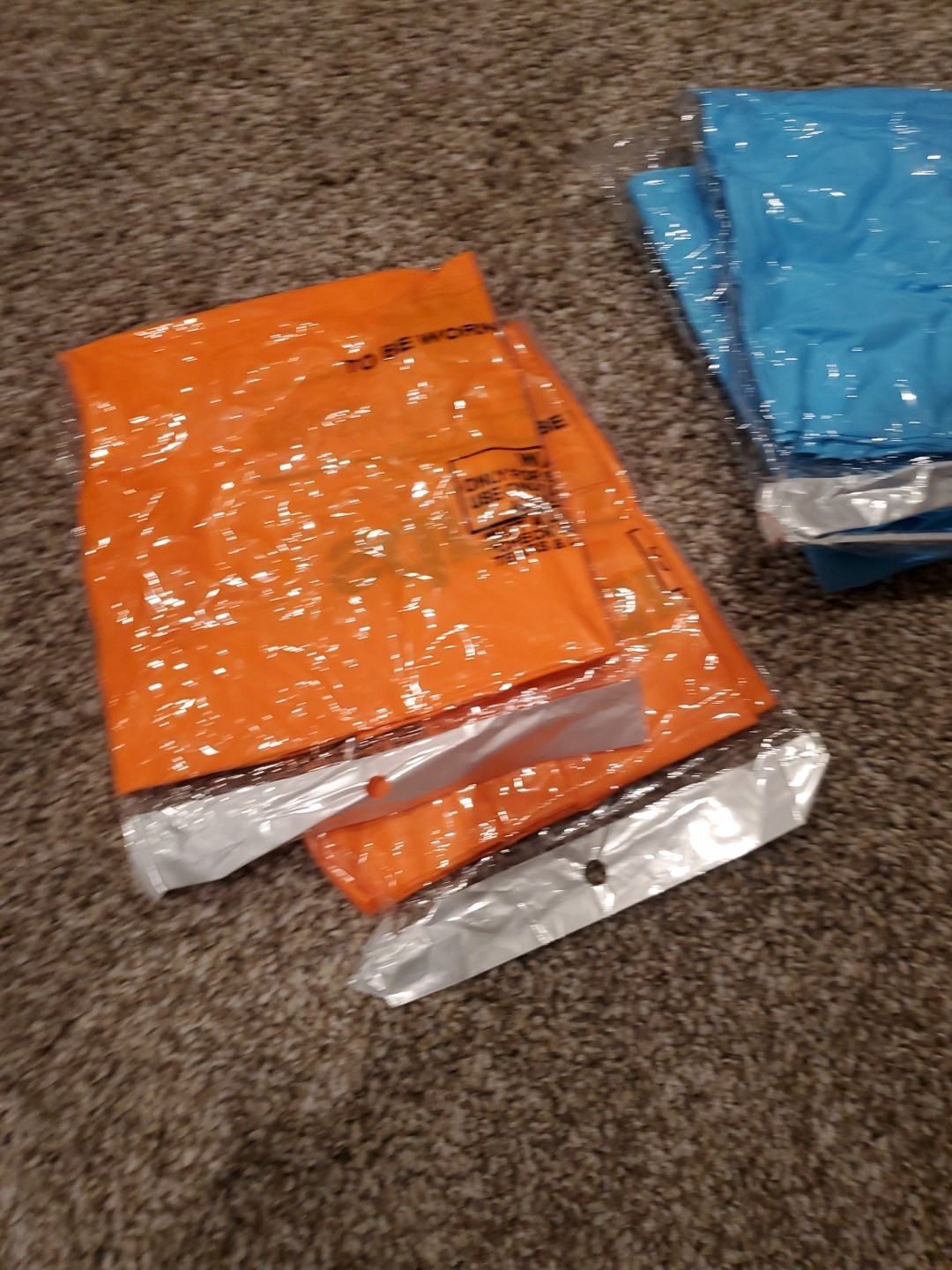 The Star of the Ocean Inflatable Arm Bands Kids Floaties 2 Blue 2 Orange 4 total