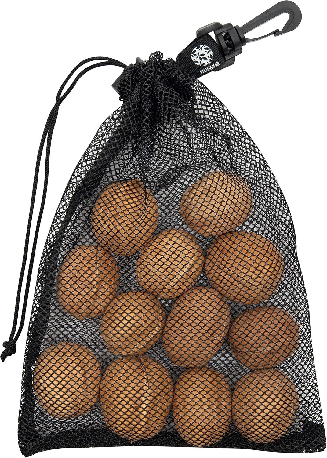 Set of 4 Water-Resistant Small Mesh Bags with Clip for Beach & Travel – 7×9 Inch