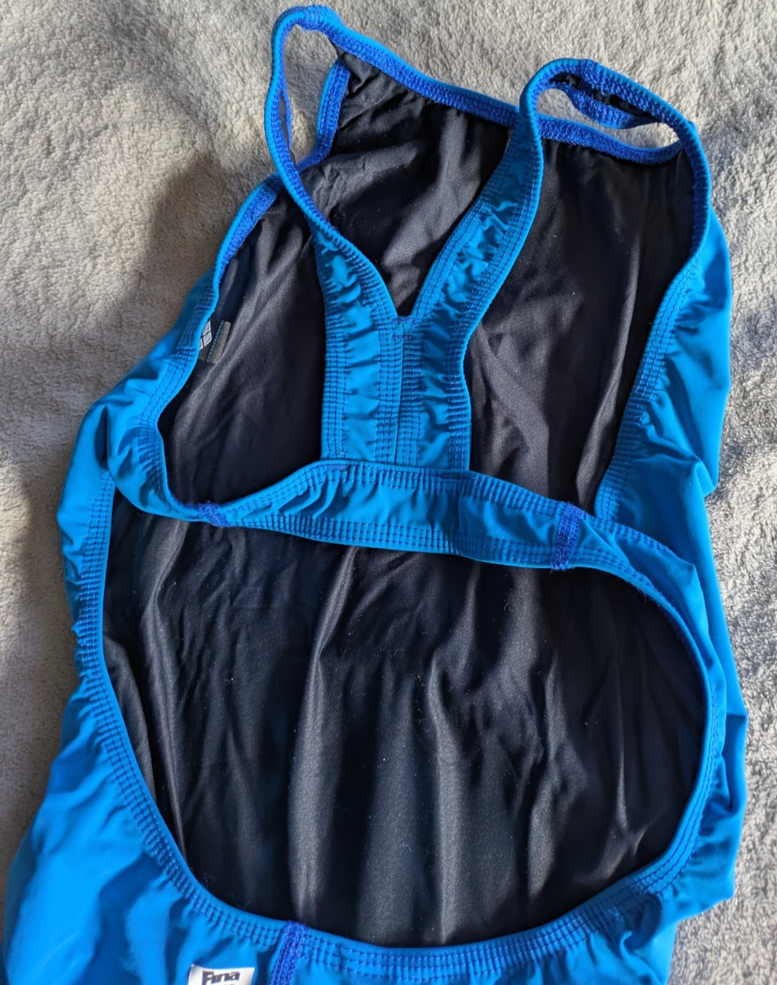 ARENA Powerskin Carbon Pro Blue Womens Race Tech Suit Swimsuit 30 FINA AR229943