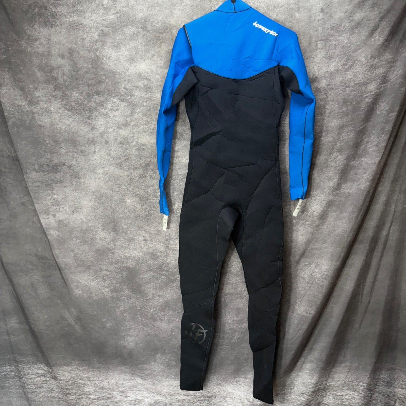 Hyperflex VYRL 3/2mm Chest Zip Full Wetsuit Mens M Long Blue Black New With Tags