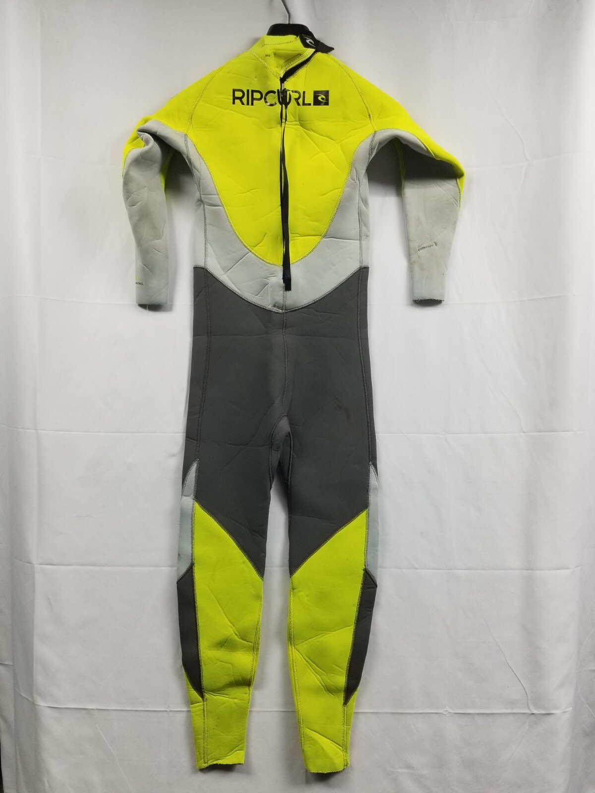 Rip Curl Dawn Patrol 3:2 mm Wetsuit Full Body Youth Gray Green Size 16 See Pics
