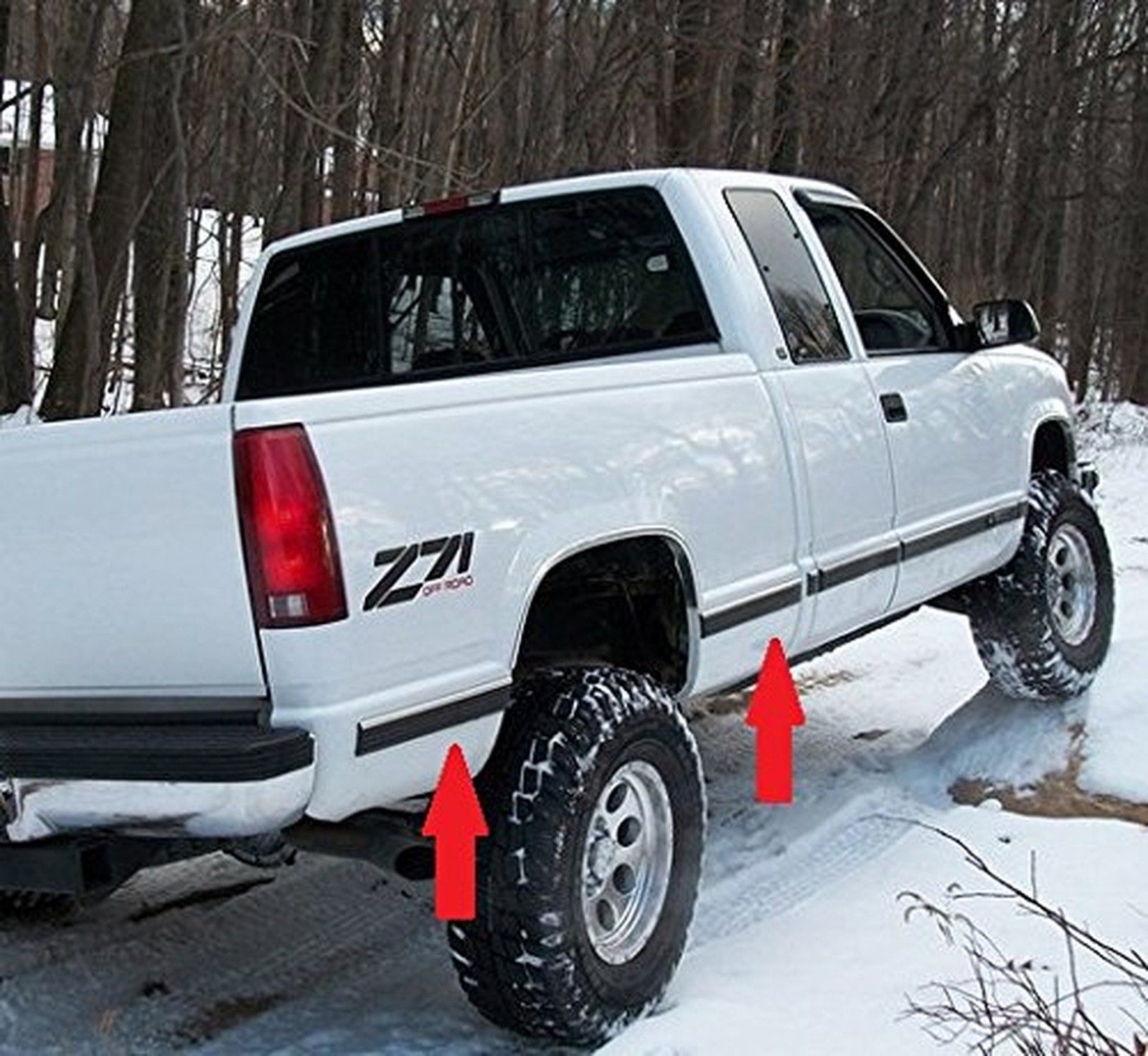 Automotive Authority Replacement Chrome Side Body Trim Molding for 1988-1998 …