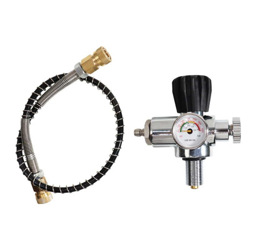 6.8L Carbon Fiber Cylinder High Pressure Tank Fill Station Scuba Diving 4500PSI