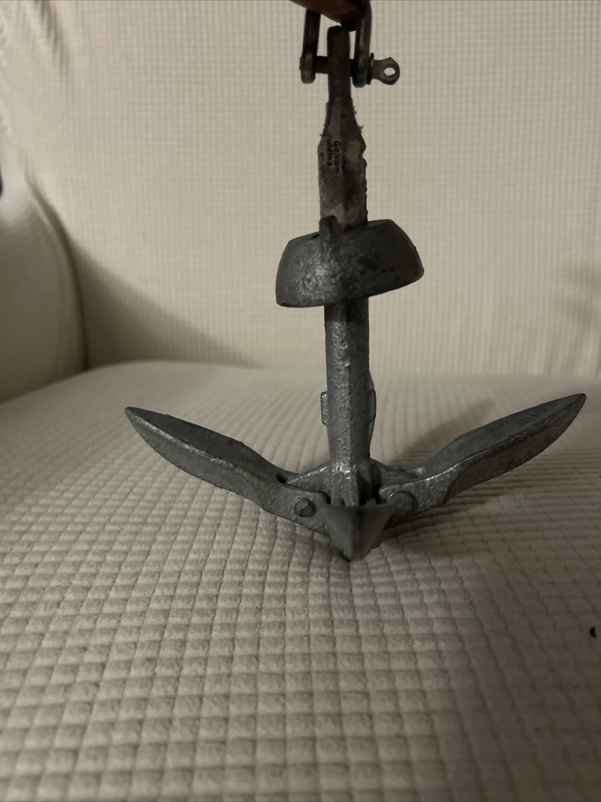 Galvanized Folding Anchor SUP Canoe Kayak Raft Boat Sailboat JetSki Dinghy 1.5lb