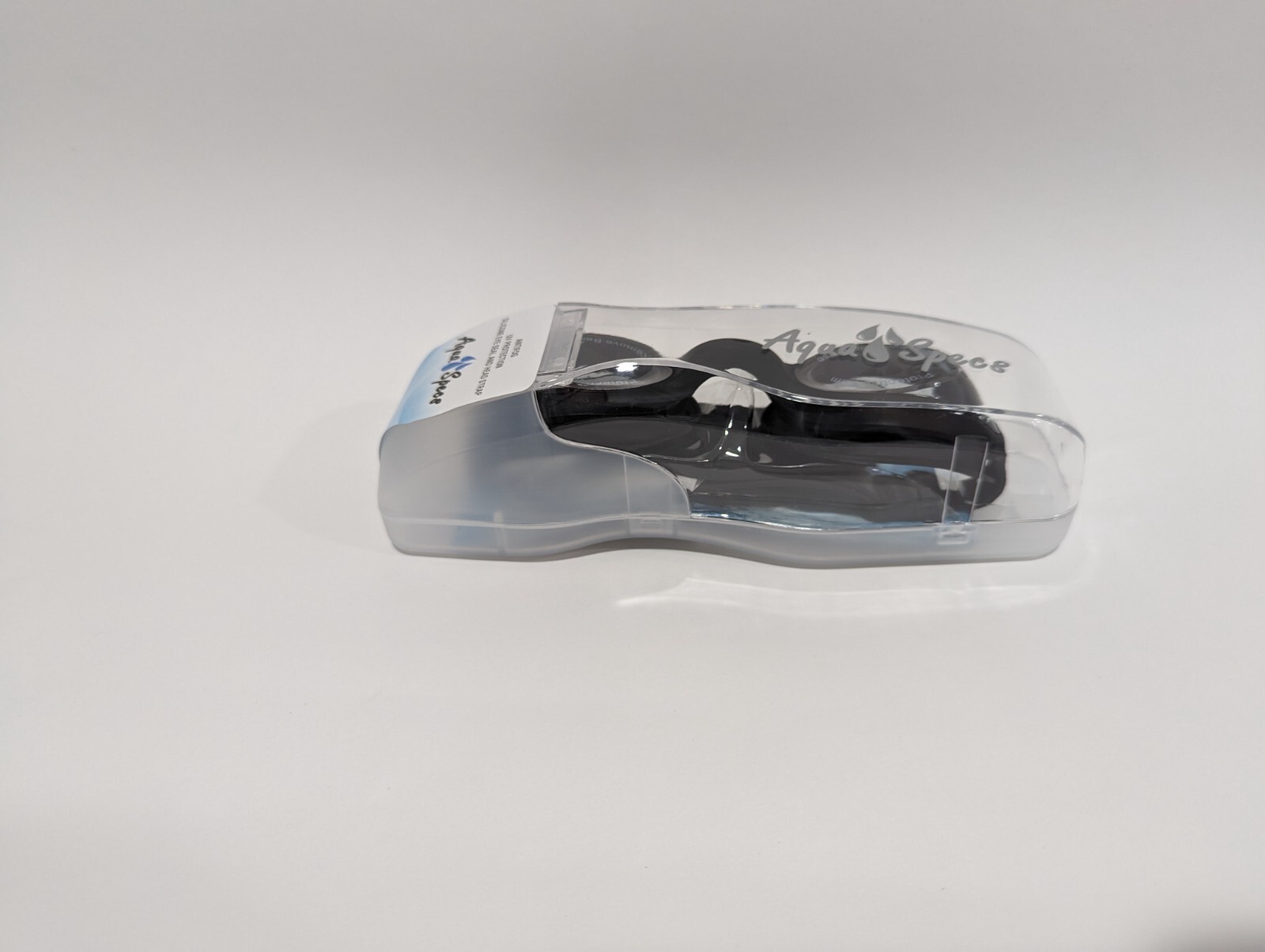 AquaSpecs Prescription Swim Goggles Black Myopia Choose Diopter For each Eye