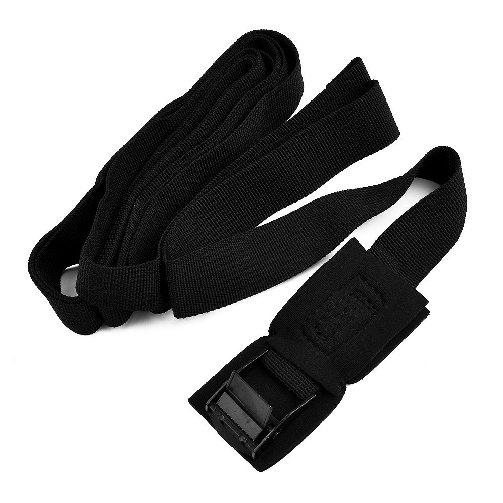 1Pair Locking Tie-down Straps Surfboards, Kayaks Car Roof Rack Cam Buckle 9.8Ft