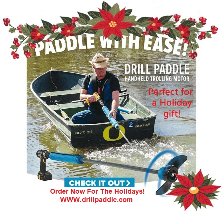 Drill Paddle ®, SCUBA, KAYAK,BOAT,CANOE,PONTOON,TUBE,OCEAN,PONTOON,OAR,DINGHY!