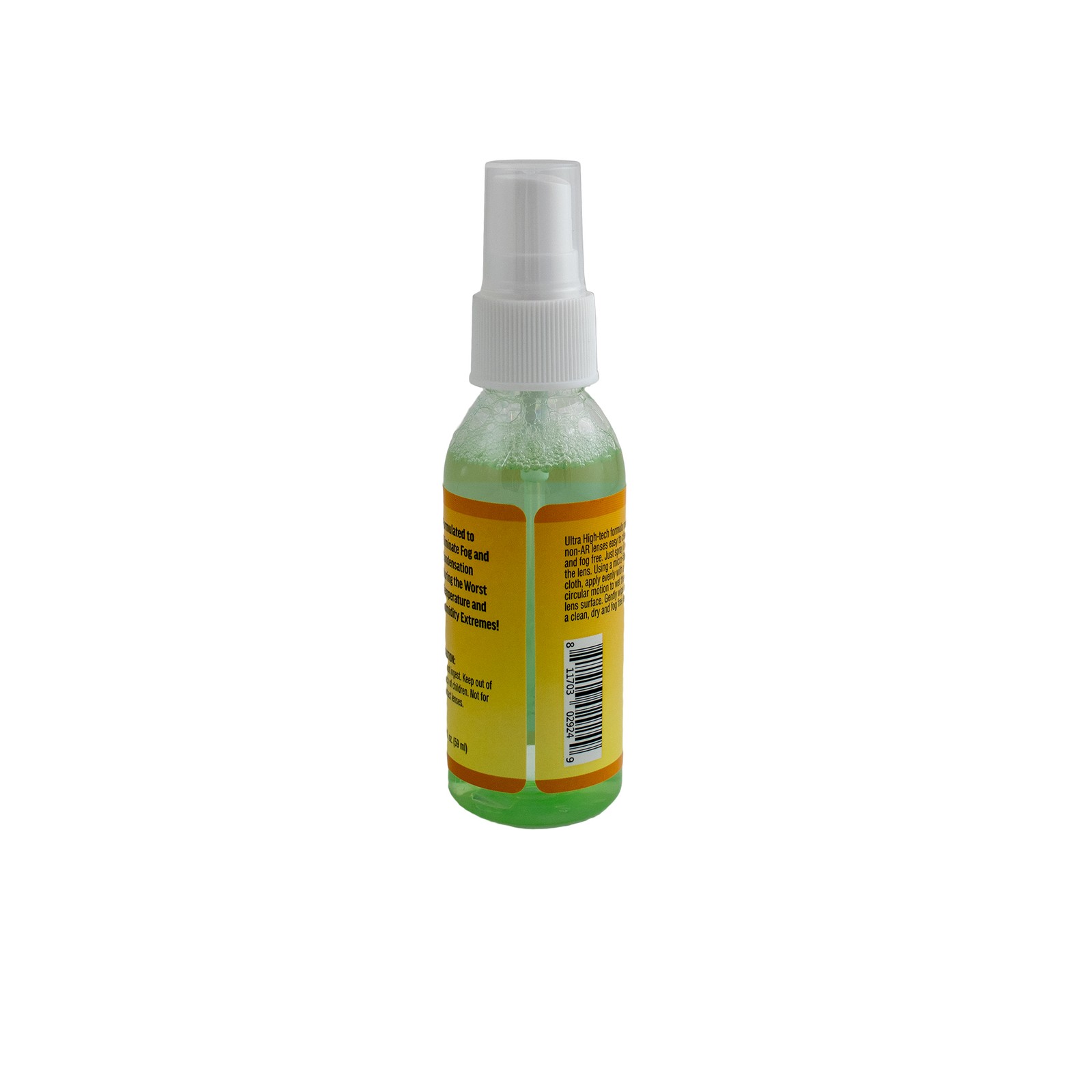 2 2oz Bottle of Birdz Anti Fog Spray for Glasses Swimming Paintball Diving