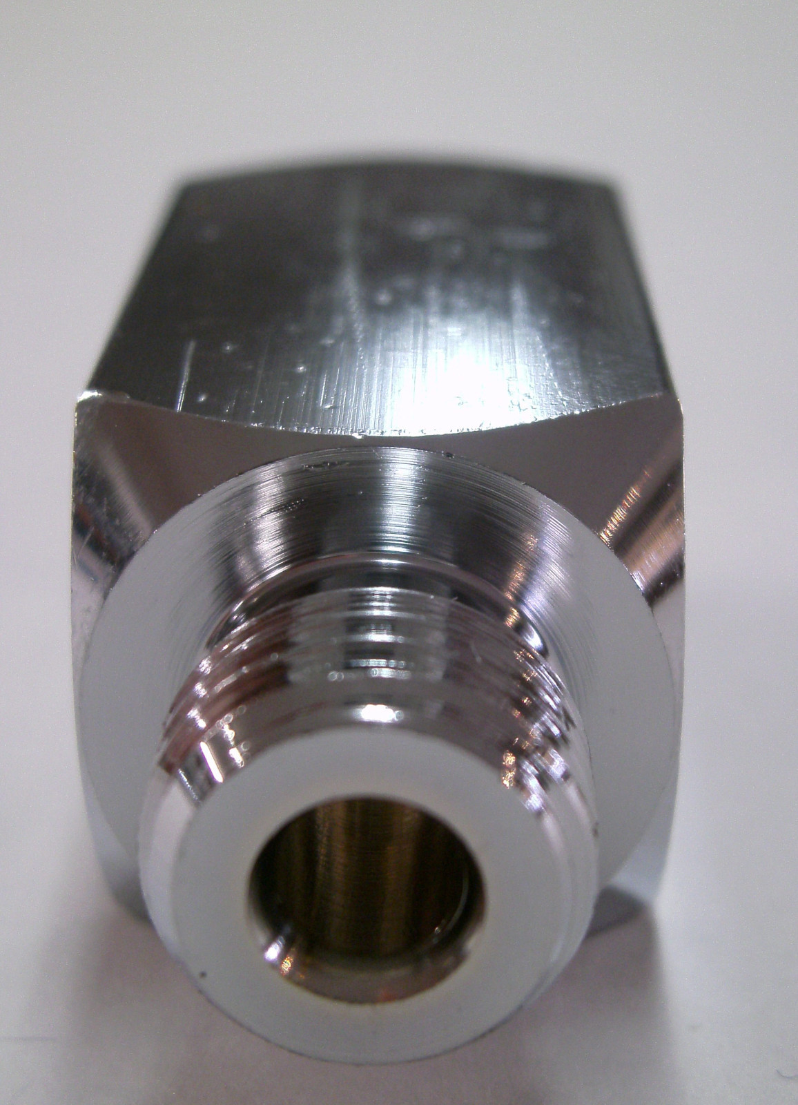 Adapter Splitter Block 7/16” Male x 7/16 Female x2 HP Hose Scuba Diving S137