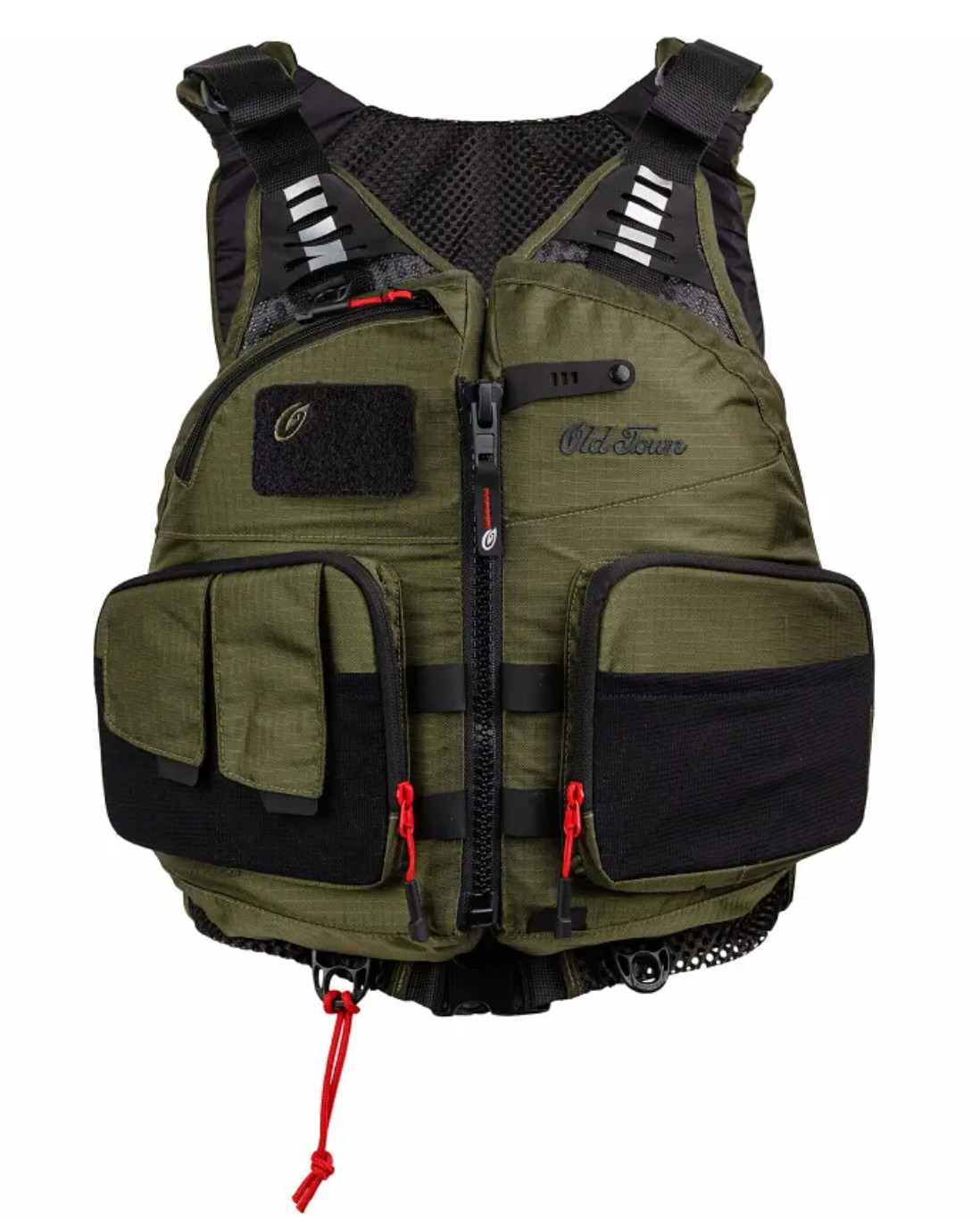 Old Town Lure Angler II S/M Moss Green Brand New life jacket kayak fishing pfd
