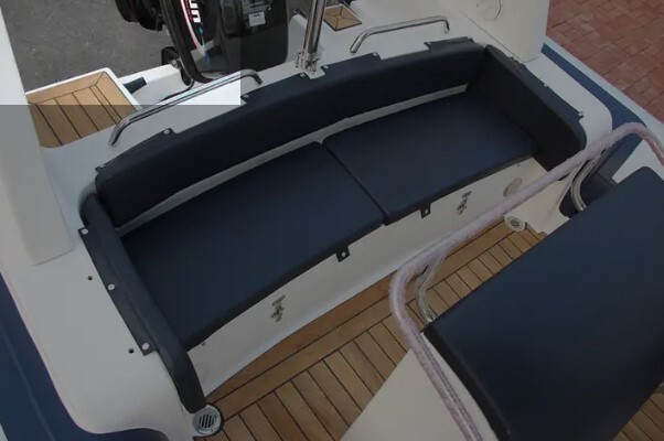 6.8m hypalon aluminum hull semi-rigid inflatable dive 23 ft luxury hypalon r