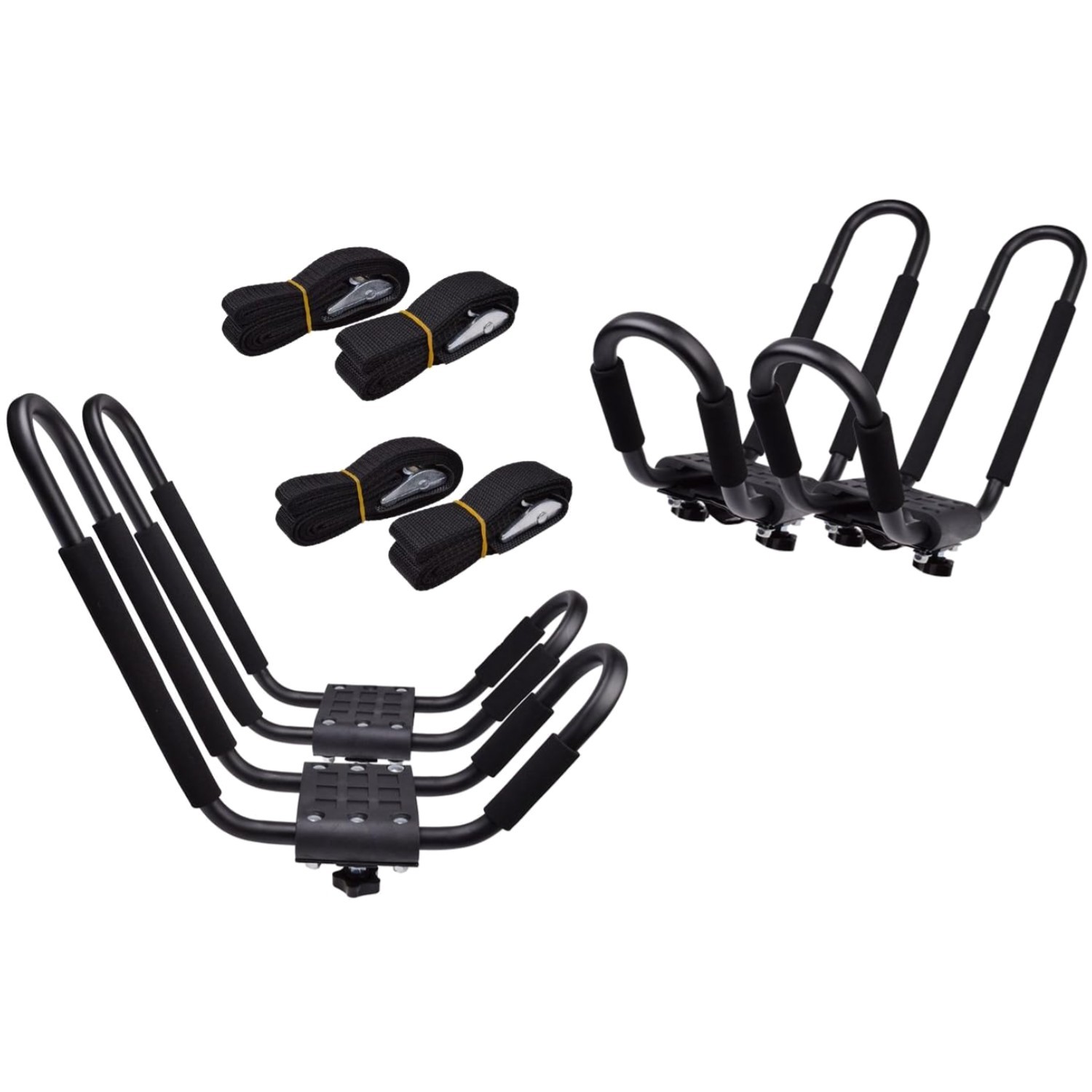 Dual Set Kayak Carriers with Straps – Universal Fit