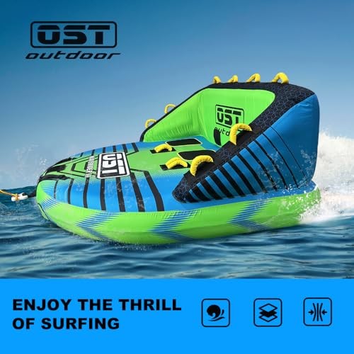 2-4 Person Towable Tubes for Boating, Sofa Style Boat Tube, Water Waverider 3P