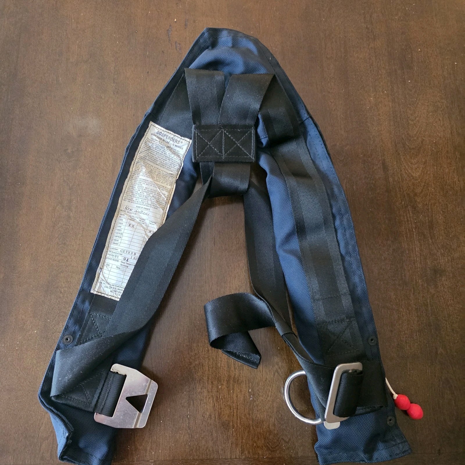 Sospenders Adult Over 90lbs V Type Life Jacket 1-38AH