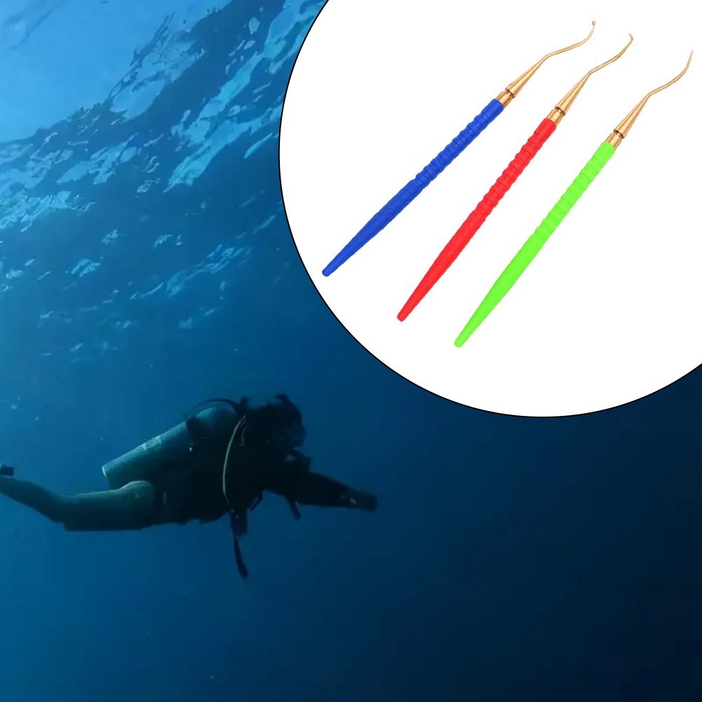 3 Piece Tool Set for O Ring Handling in Scuba and Snorkeling Activities