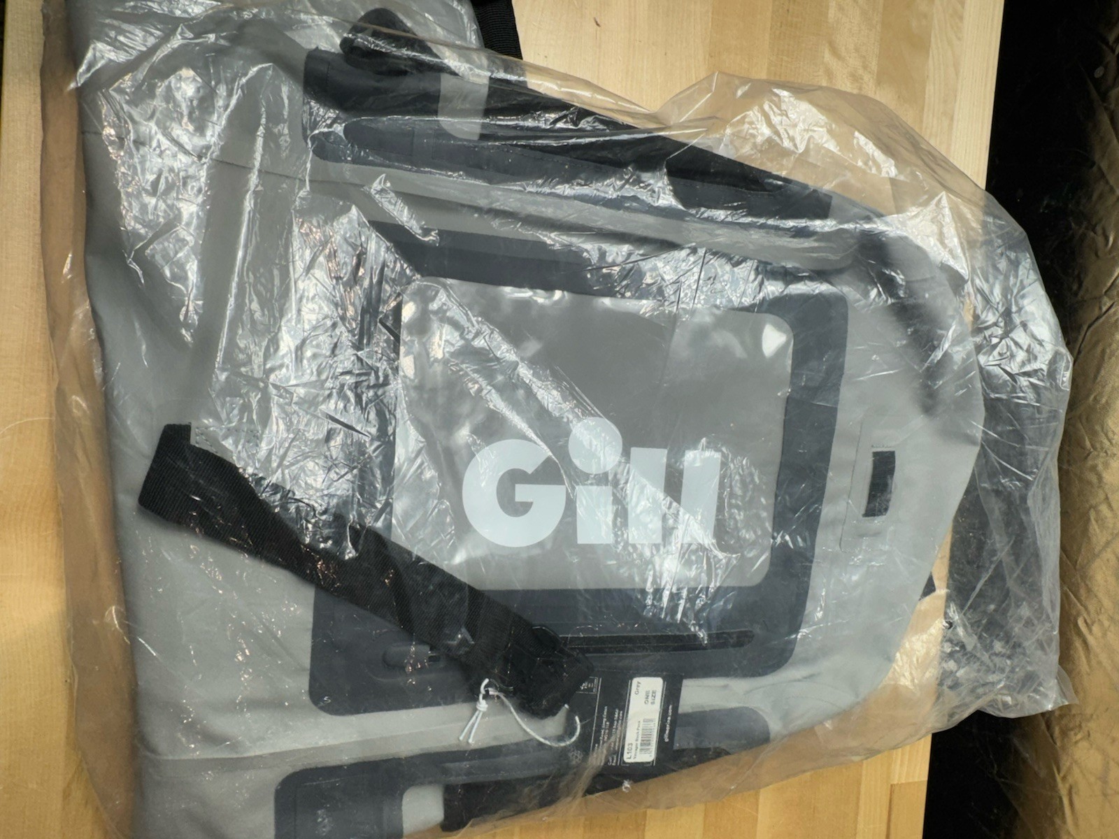 Gill Voyager Back Pack Drybag 30L – Gray Puncture resistant waterproof PVC NEW