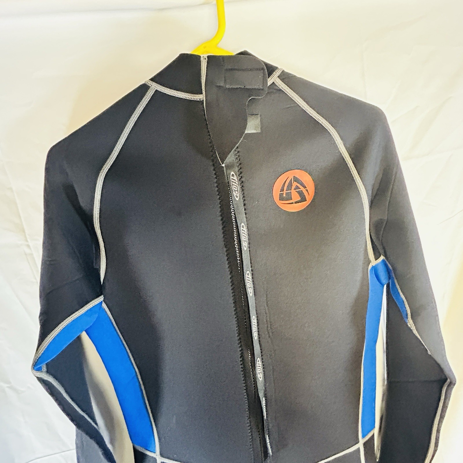 Tilos Men’s Full Wetsuit XL NWOT Neoprene Nylon Diving Surf Black Blue Gray