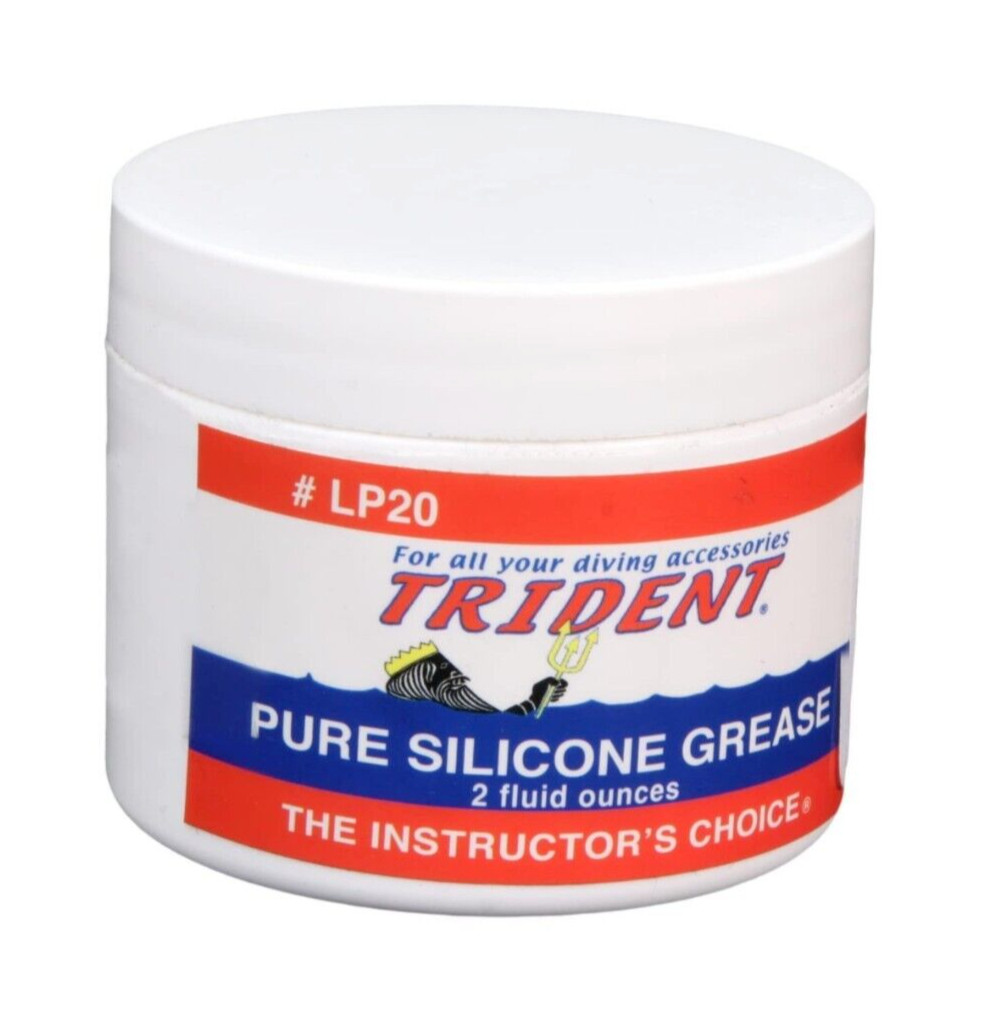 Trident Silicone Grease Lubricant for O-Ring Regulator Hose Dive Gear Seal