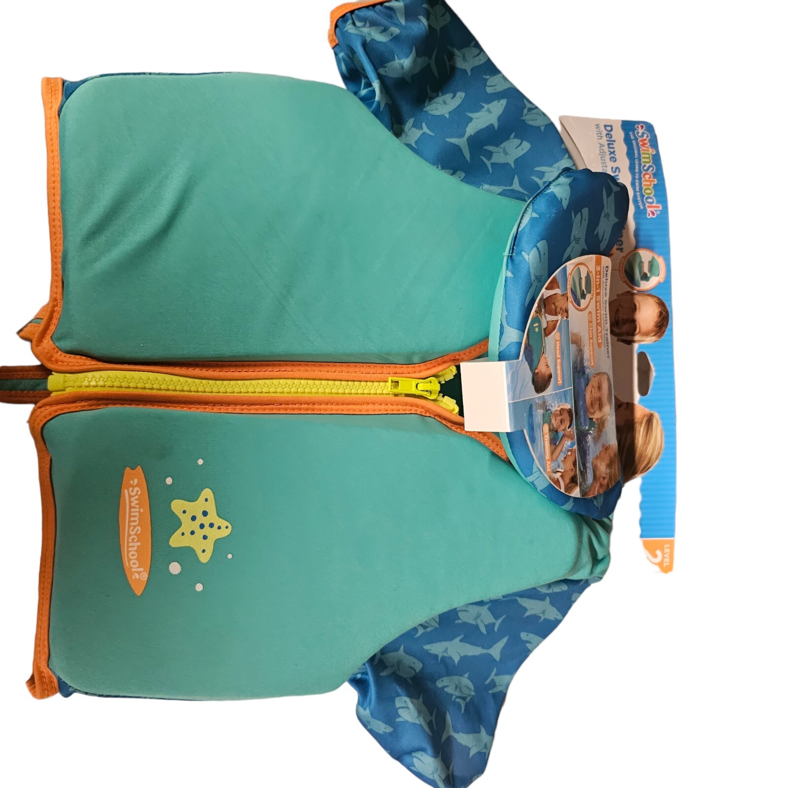 SwimSchool Deluxe Swim Trainer Level 2 up to 50 pounds 4-6 Years