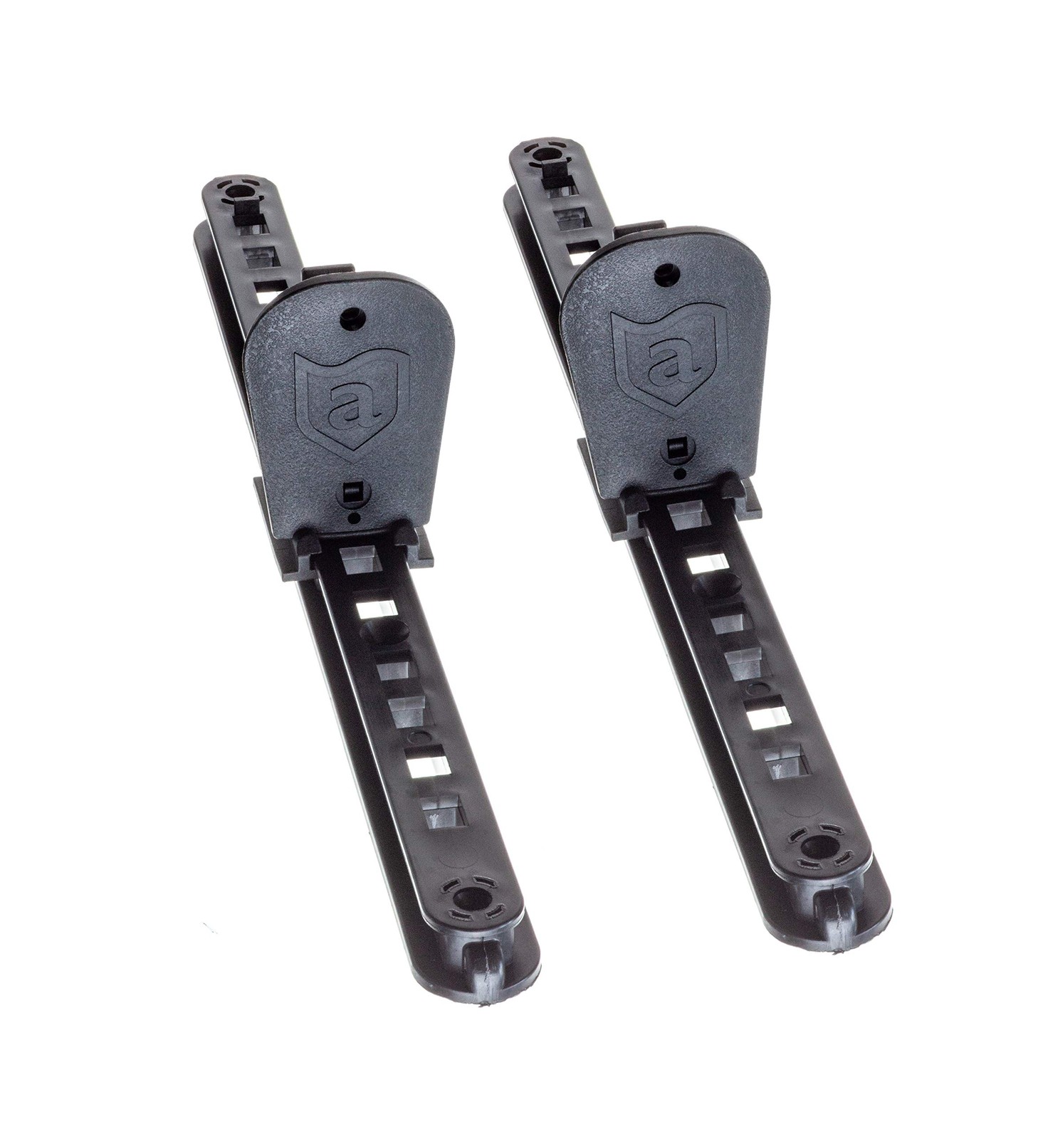 Attwood 11940-2 Universal Adjustable Kayak Foot Pegs/Foot One Size, Black