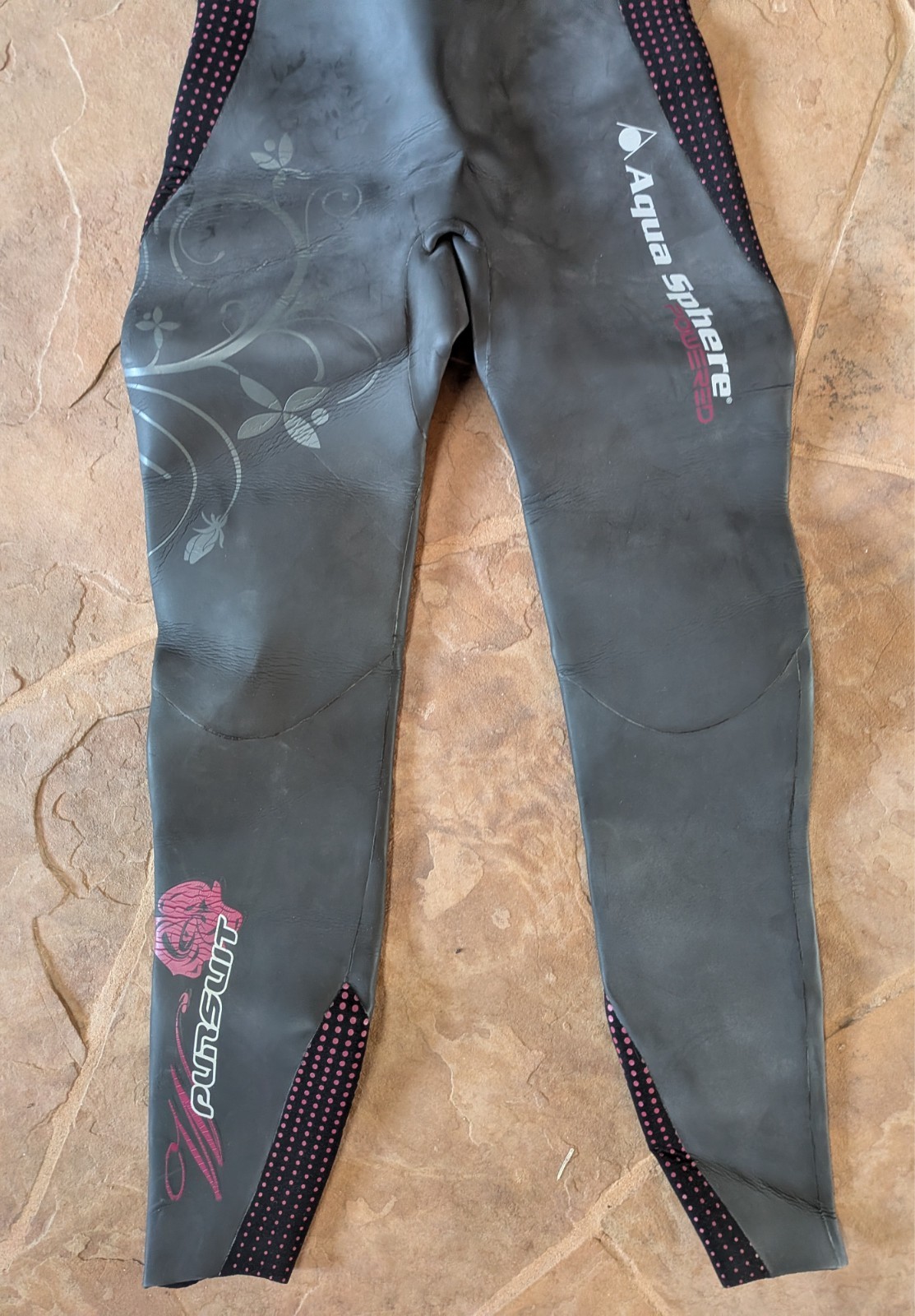 Aqua Sphere Pursuit Iron Girl Elite Womens Small Triathlon Wetsuit Barely Used