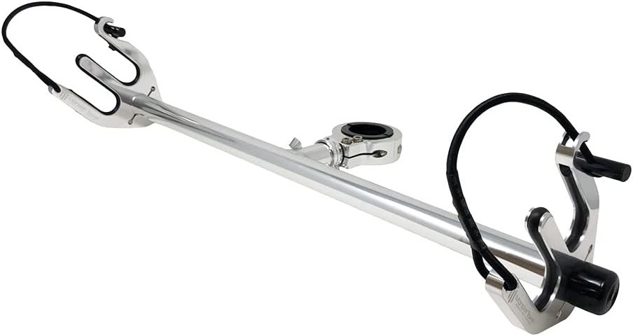 Monster Tower Water Ski Rack Quick Release Boat Mount Aluminum Silver
