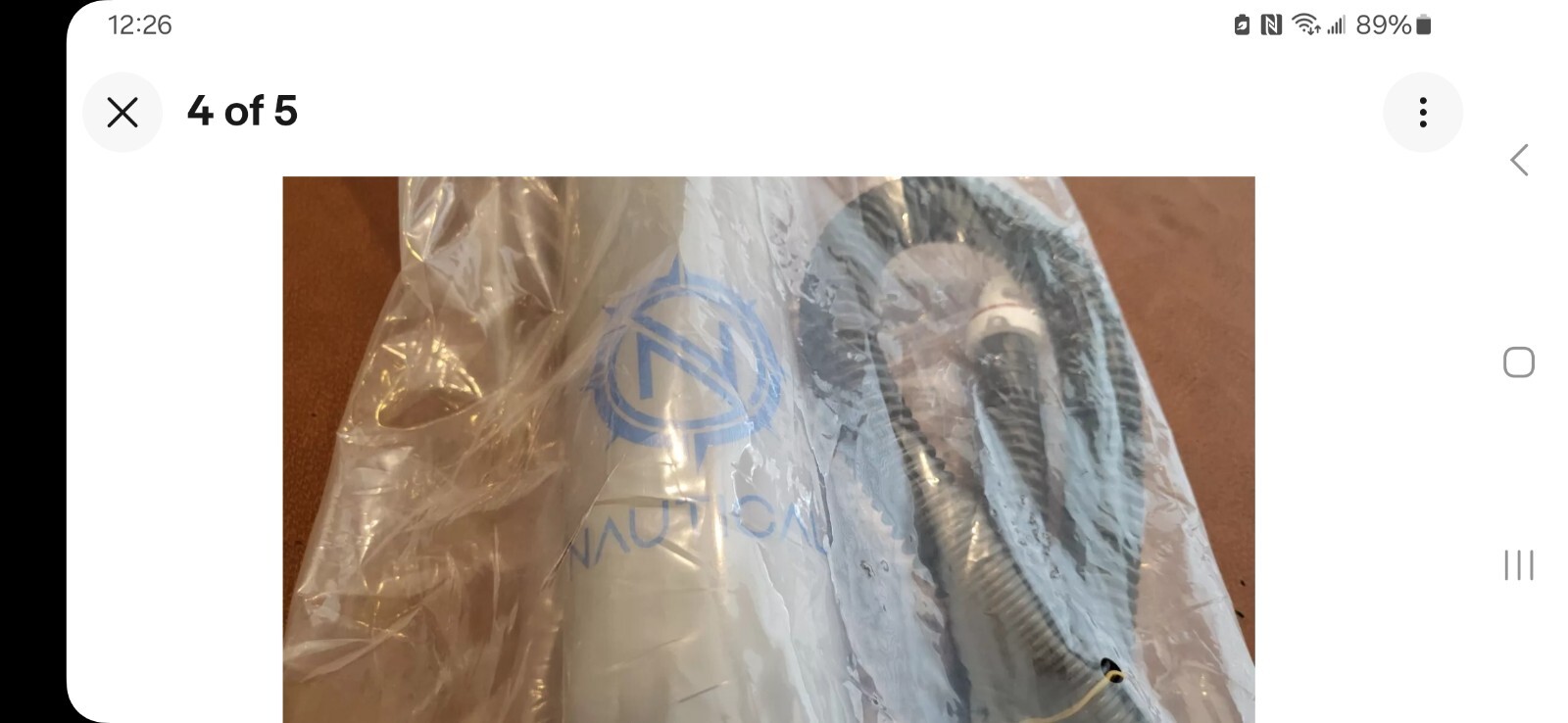 Brand new SEALED Nautica Paddle Board Stand Up Air Pump Inflatable HP2 W/ GAUGE