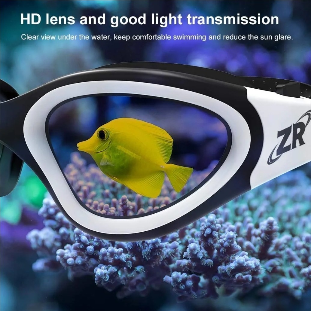 ZIONOR Swim Goggles, G1 Polarized Swimming Goggles Anti-Fog for Men Women
