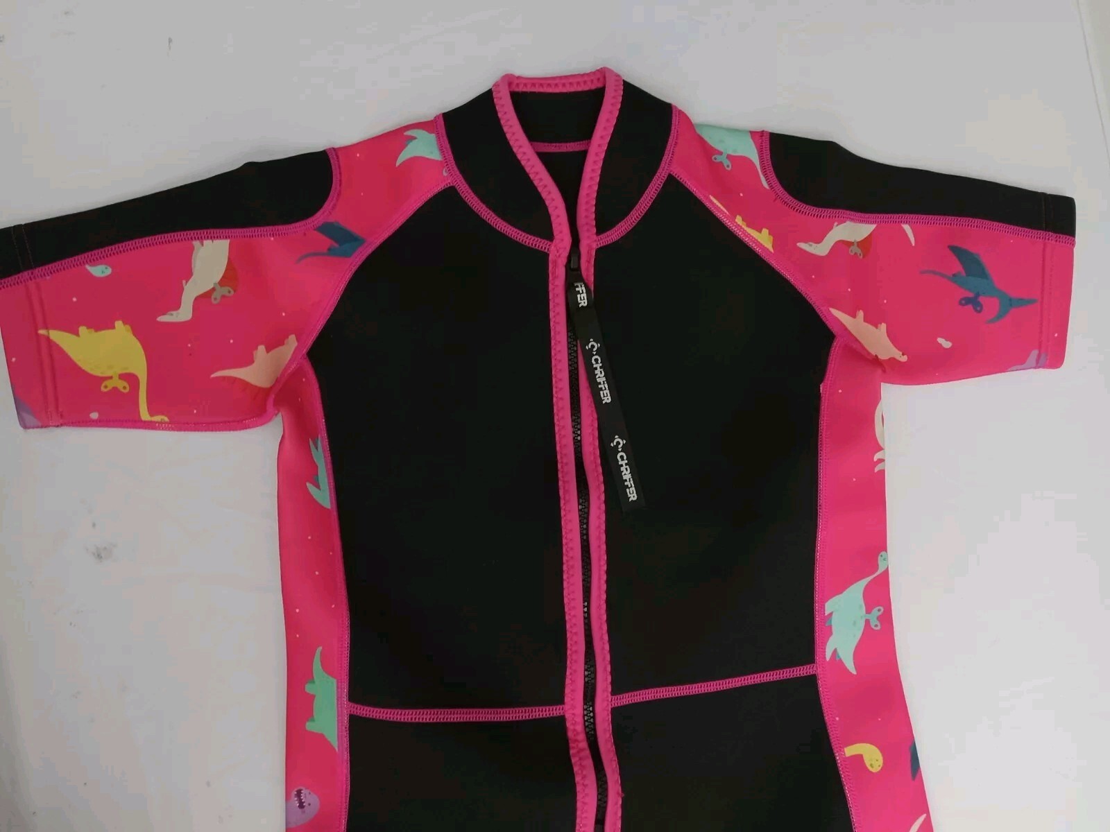 Chriffer Unisex Child Wetsuits Wet Suits 2mm Neoprene Thermal Pink XL (9/10)