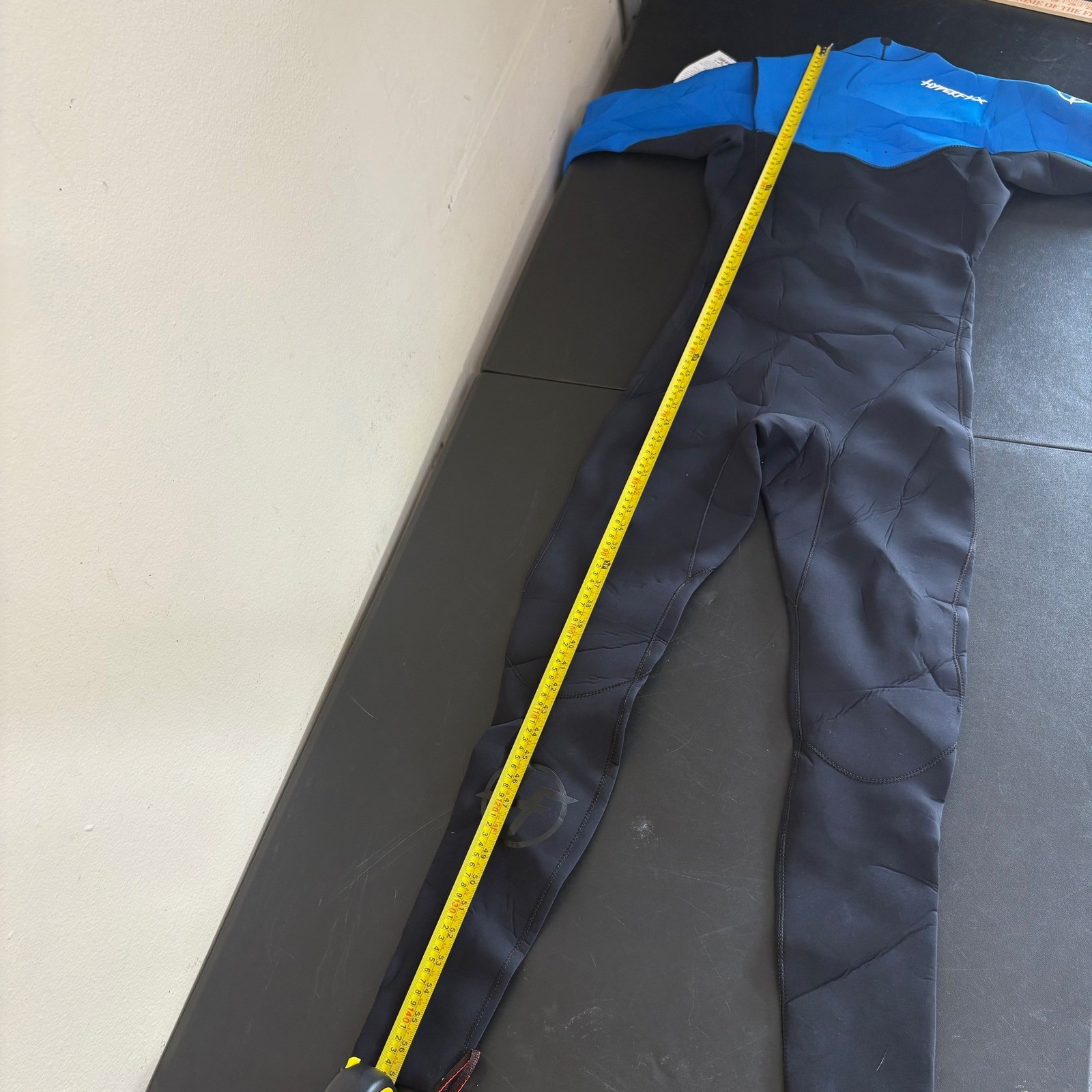 Hyperflex VYRL 3/2mm Chest Zip Full Wetsuit Mens M Long Blue Black New With Tags