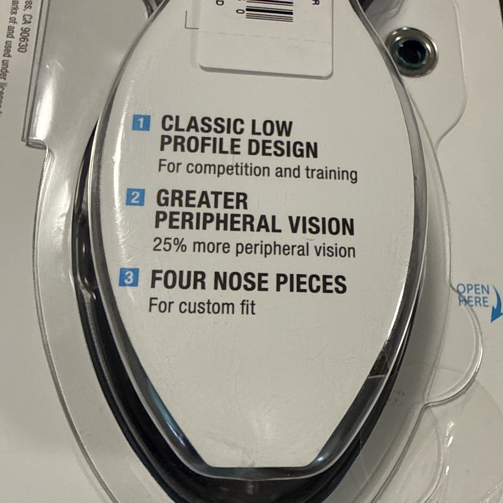New Speedo Vanquisher 2.0 Mirrored Goggle – Blk hot coral
