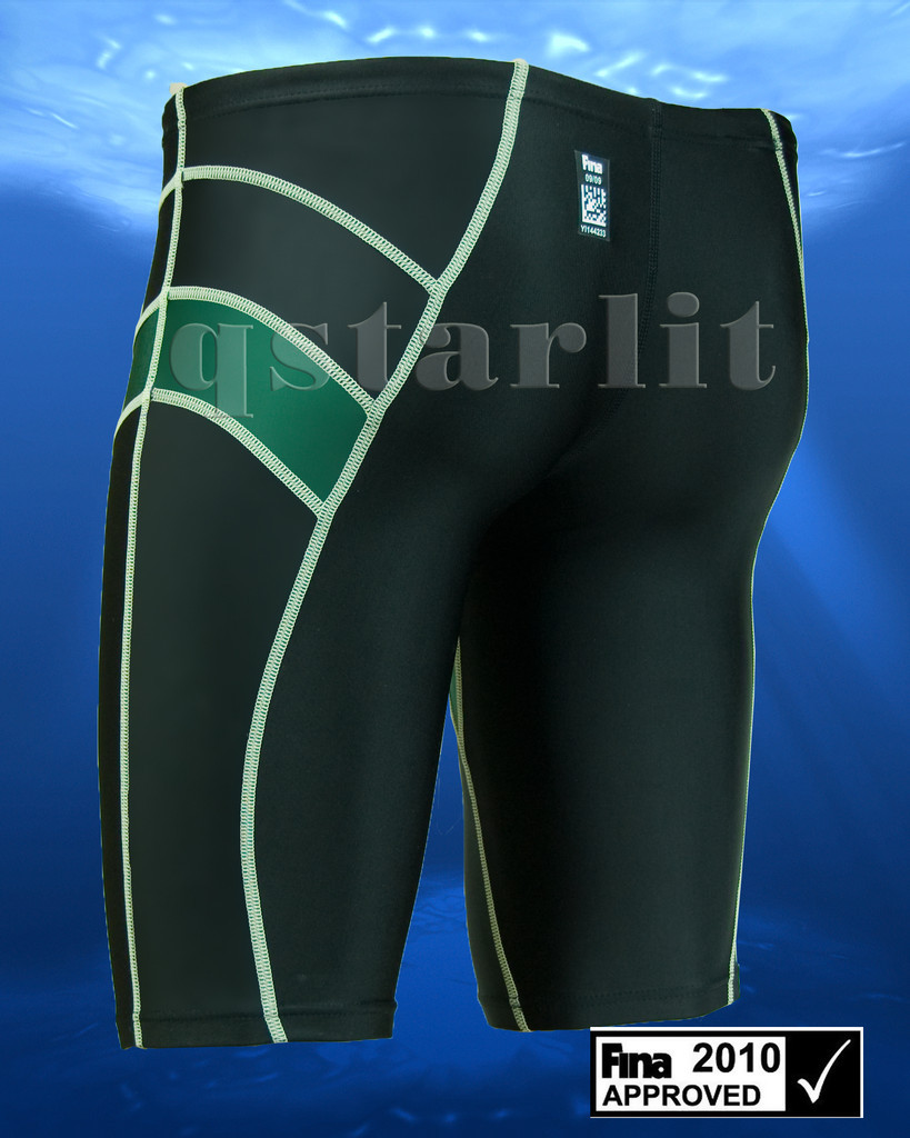 FINA APPROVE MEN COMPETITION SWIM SPLICED JAMMER XL 32