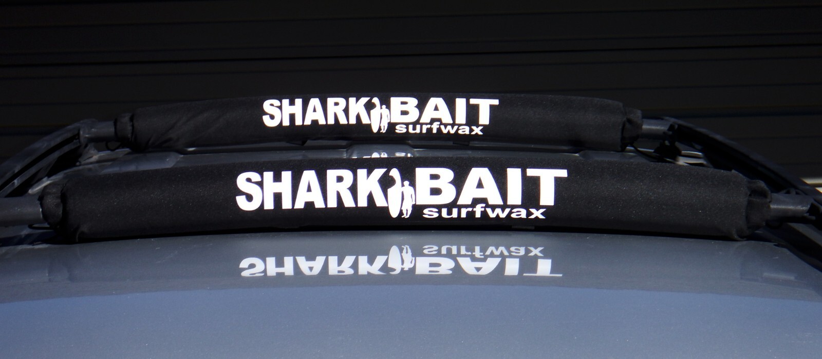 30″ SHARKBAIT AERO roof rack pads Black for 2 -3 inch bars For SUP & Surfboards