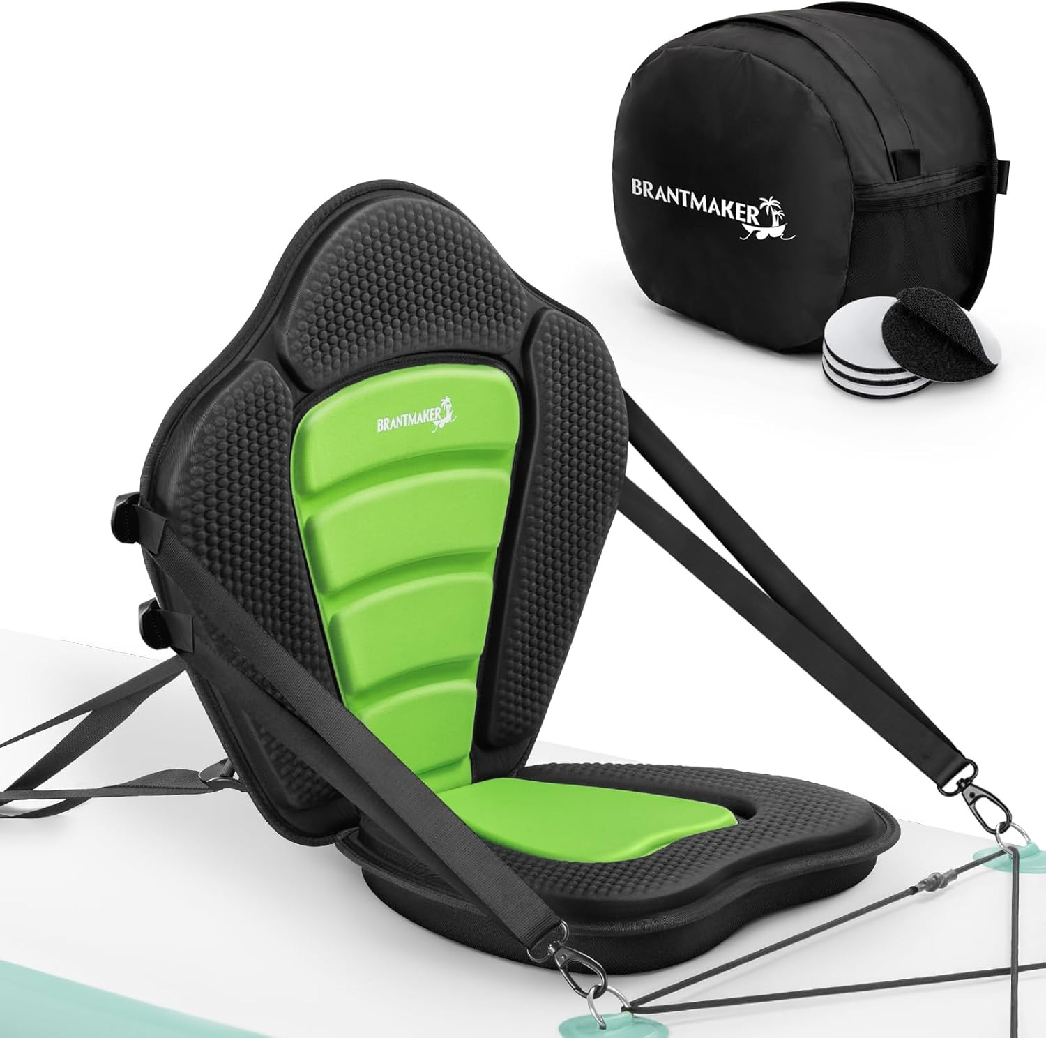 BRANTMAKER Kayak Seats with Back Support, Paddle Board Seat for Inflatable Board