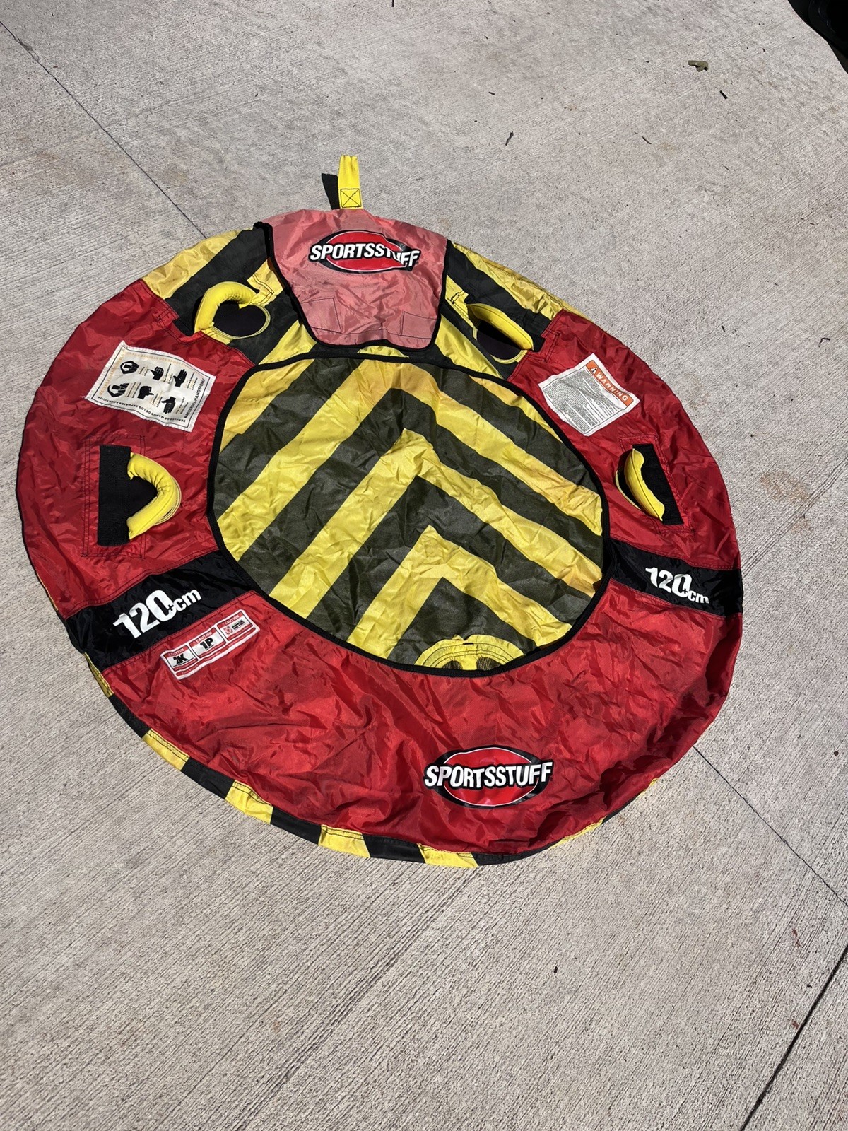 Tow Float 1 Person Airhead Sportsstuff Frenzy Model #53-1123, Cover Only