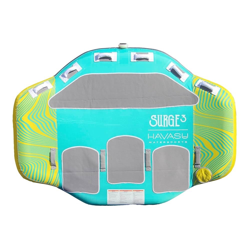 Havasu, 1-3 Person Towable Tube, 510 lb Max, For Boat, Raft, Lounge, Sandbars