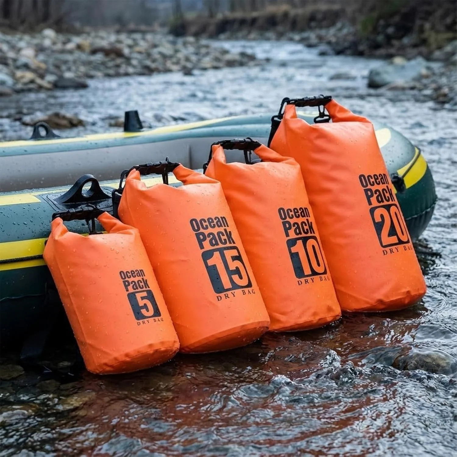 Floating Waterproof Dry Bag 5L/10L/15L/20L for women-Lightweight&Small waterproo