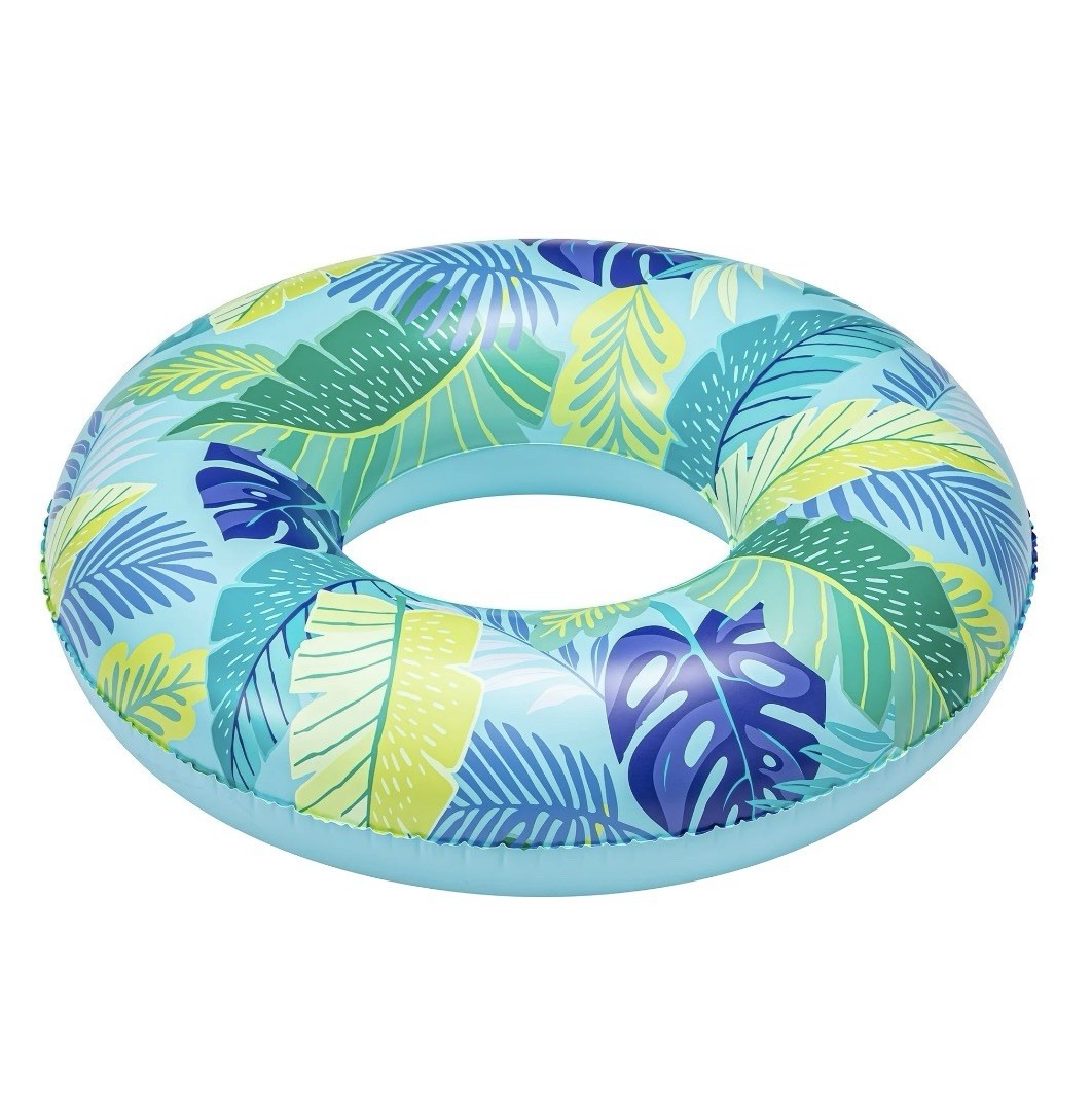 Bluescape Tropical Swim Pool Float Round 2 Feet & 7 Inches Wide 175 Pounds