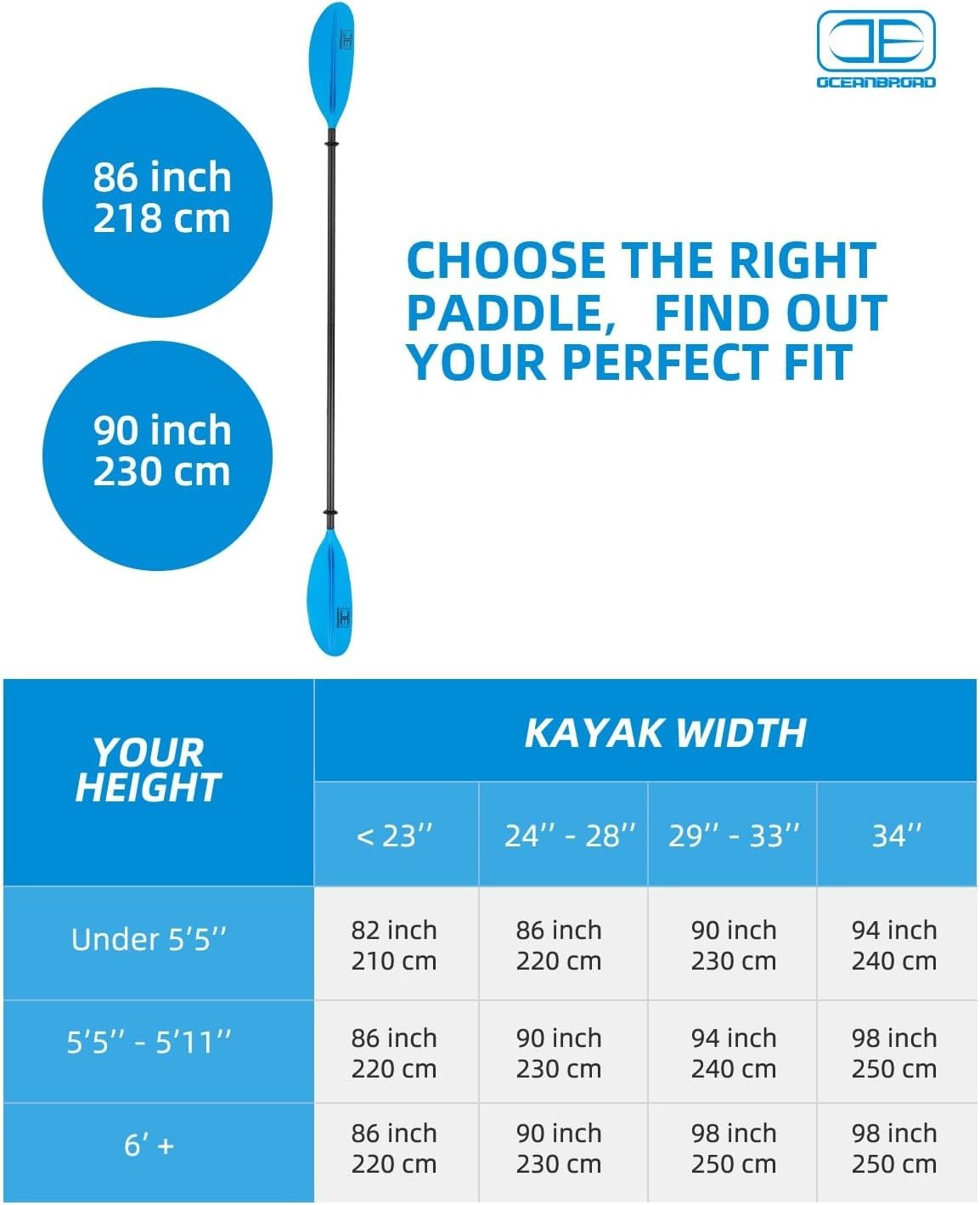 86in Carbon Fiber Kayak Paddle – Adjustable Feathered Angles & Leash