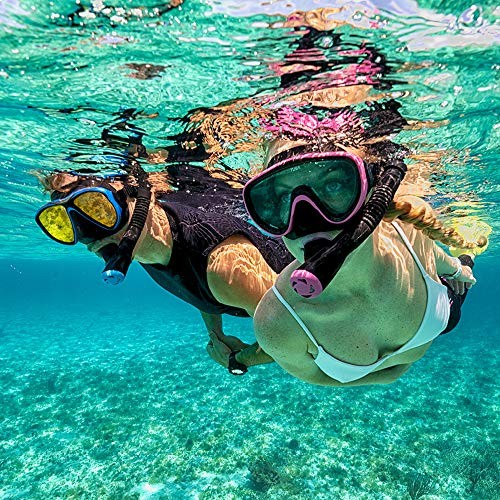 TUSA Hyperdry Elite Dry Snorkel with High Flow Purge Valve and Silicone Mouth…