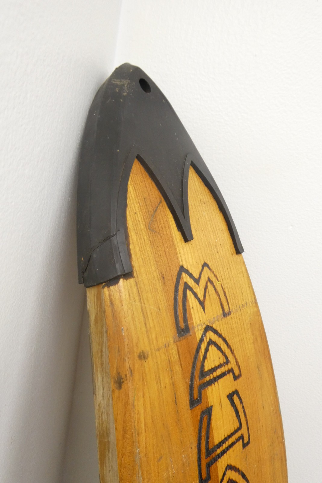 Maherajah Lapoint 66” MAHA Wood Wooden Single Water Ski Competition Slalom Used