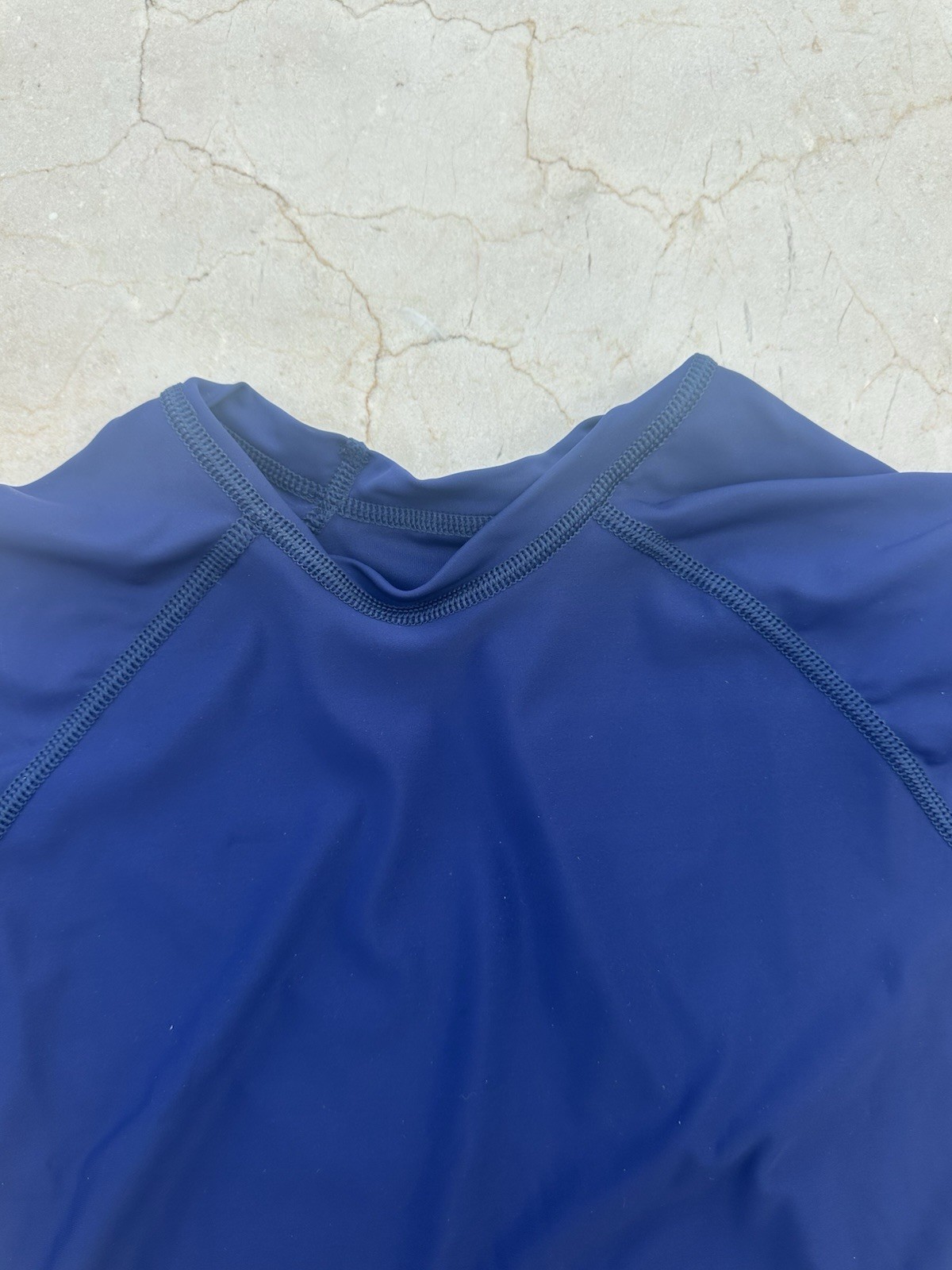 Legend Rash Guards Men’s Rash Guard Size XL In Blue – Nylon + Elastane