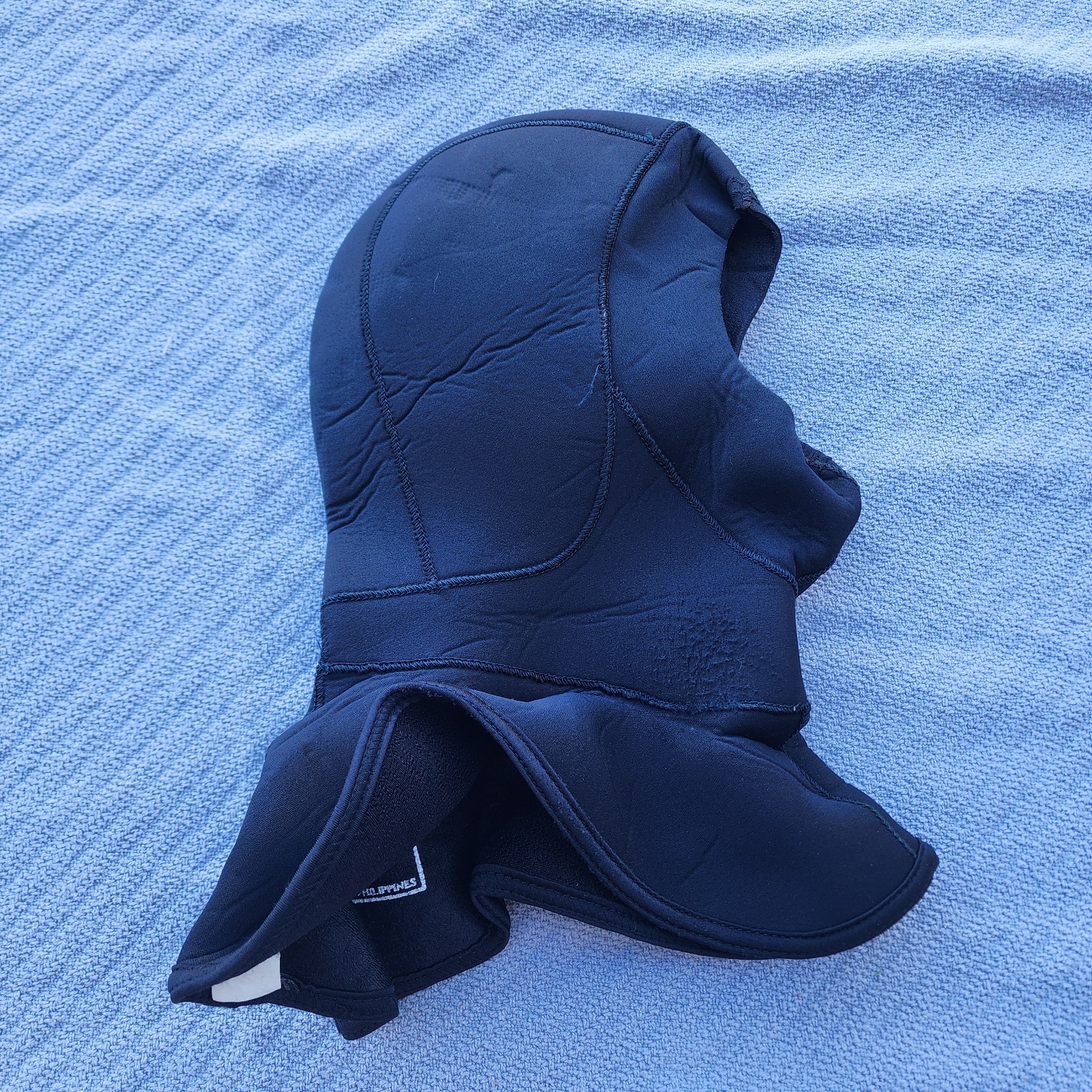 Deep Sea Dive Hood Neoprene Pull On Black Diving Hood – Size Large