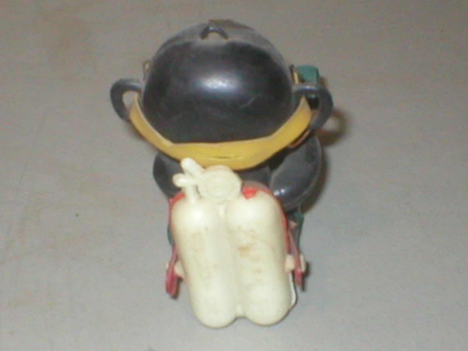 Vintage 60s Cressi Rondine Scuba Diver Mascot plastic & rubber Made in Italy