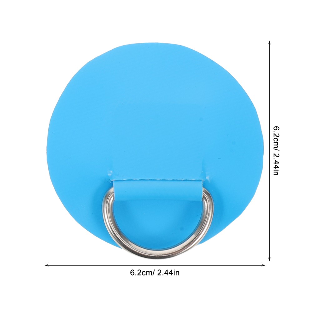 6Pcs Paddleboard D Ring Patches with Steel Buckles Durable PVC for Water Sports