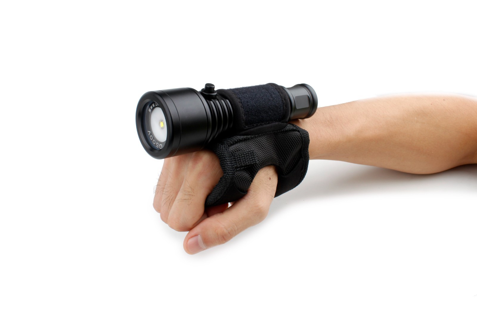 Orca Torch D500 Aluminum LED Dive light with Rechargeable Battery & Charger