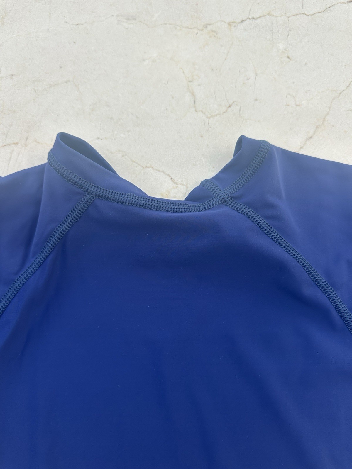 Legend Rash Guards Men’s Rash Guard Size XL In Blue – Nylon + Elastane