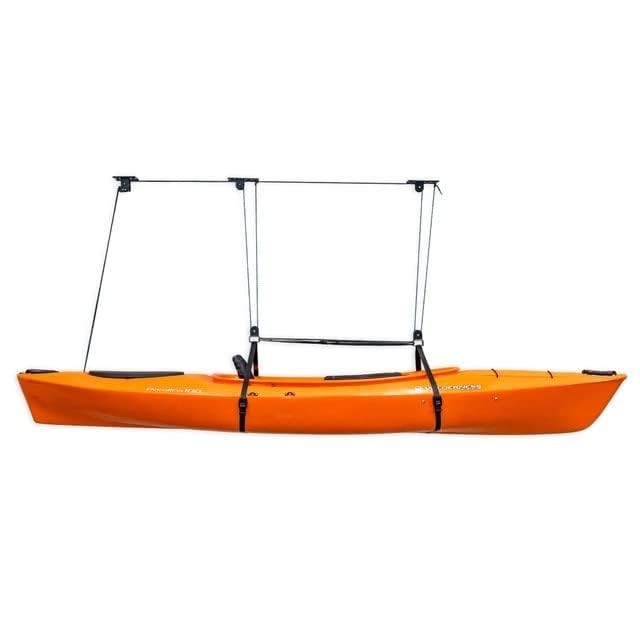 Elite Kayak Pulley System, 150 lbs Ceiling Hoist, Kayaks, Canoes, and Paddleboar