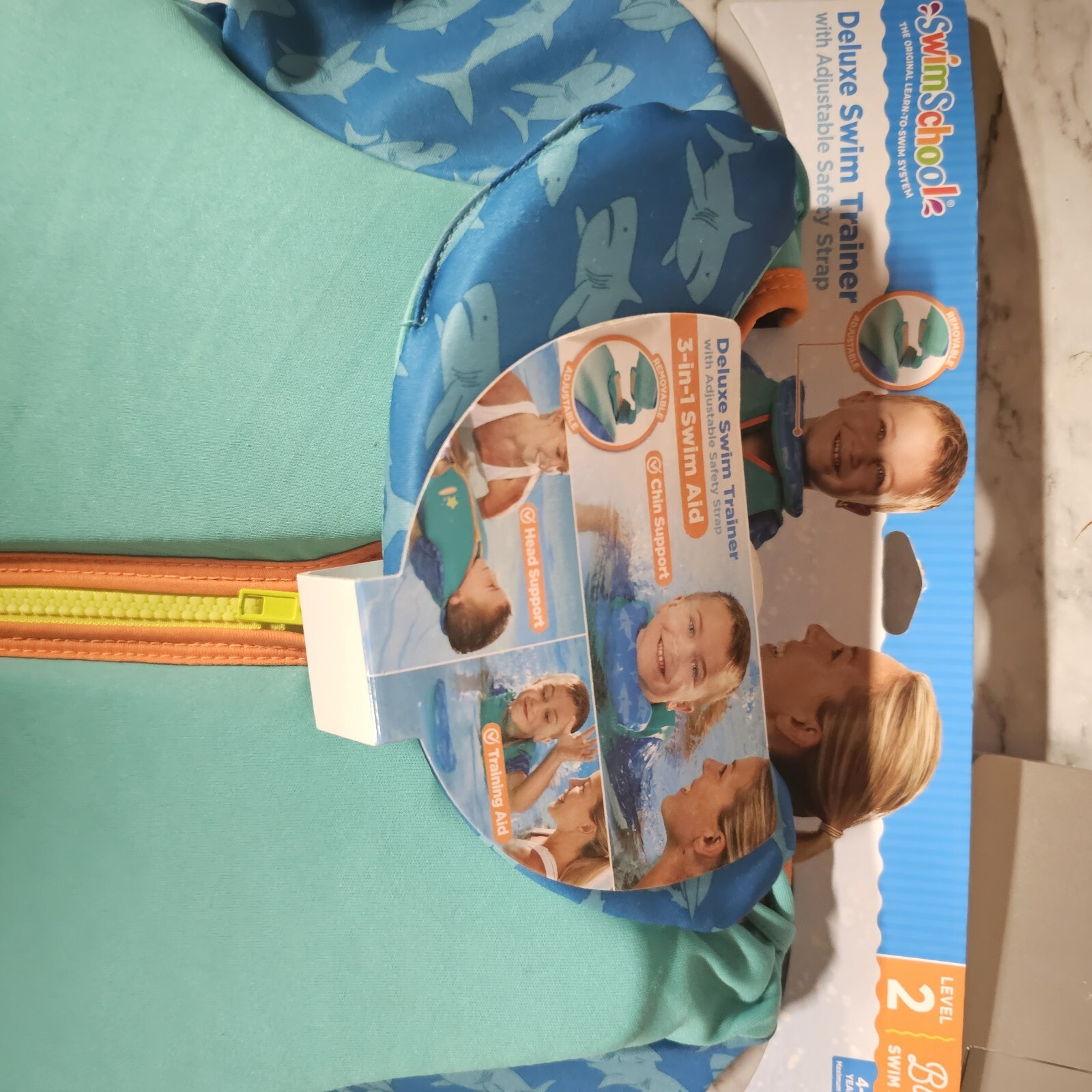 SwimSchool Deluxe Swim Trainer Level 2 up to 50 pounds 4-6 Years